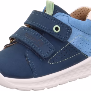 Superfit Breeze- sneakersy sportowe blau/helblau