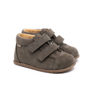Mrugała - Trzewiki BABY BAREFOOT grey