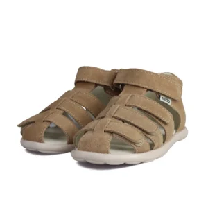 Sandały Barefoot Mido  61-07/ 71-01 brąz