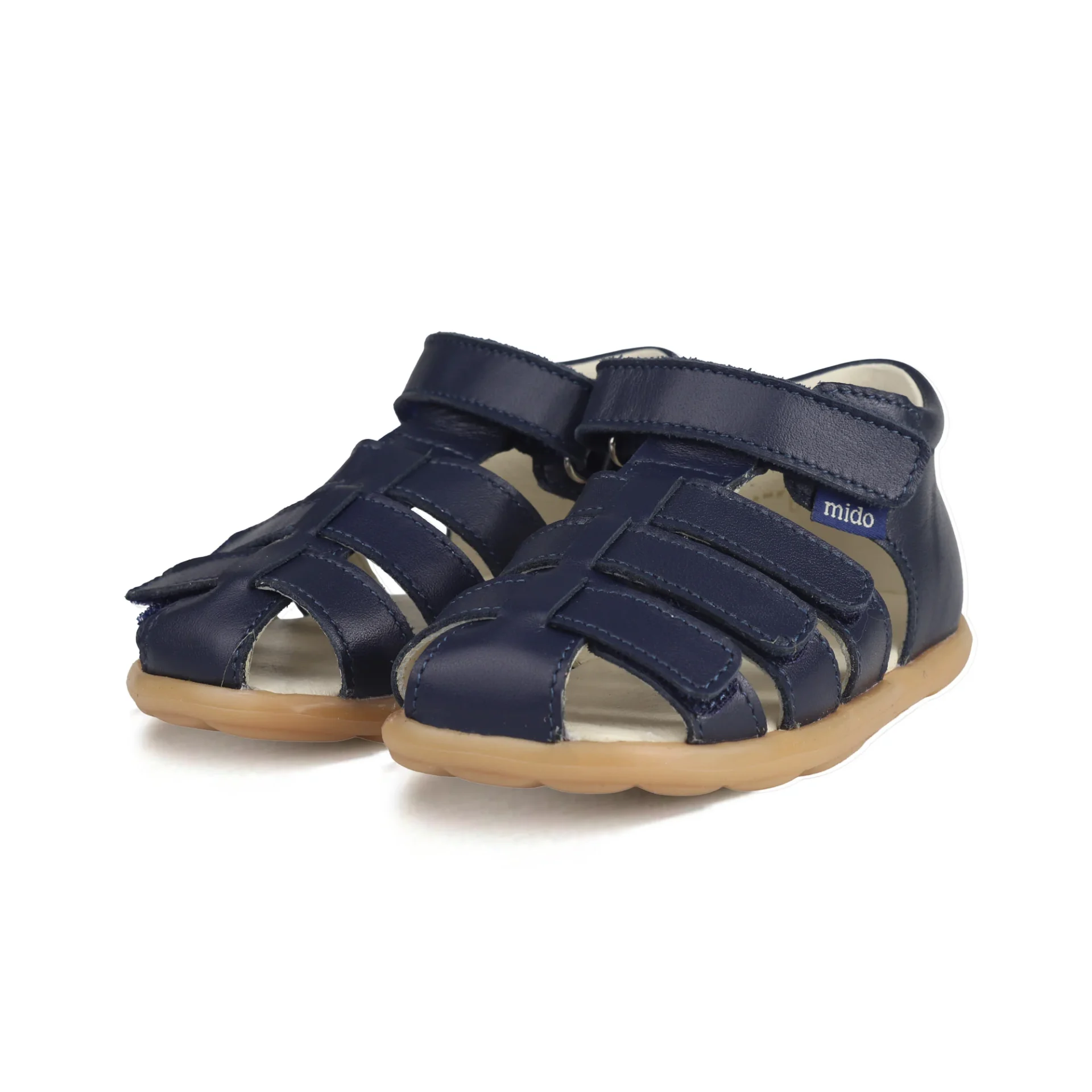 Sandały Barefoot Mido 61-07/ 71-01 granat