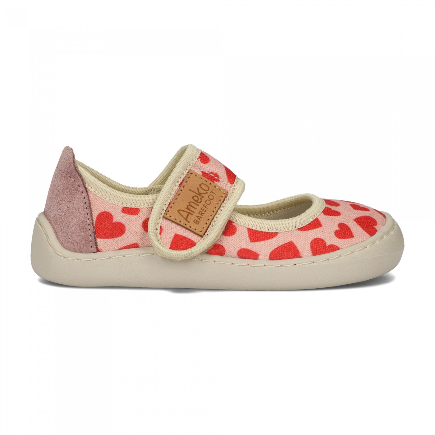 AMEKO -Kapcie Noel-Barefoot-Hearts - obrazek 2